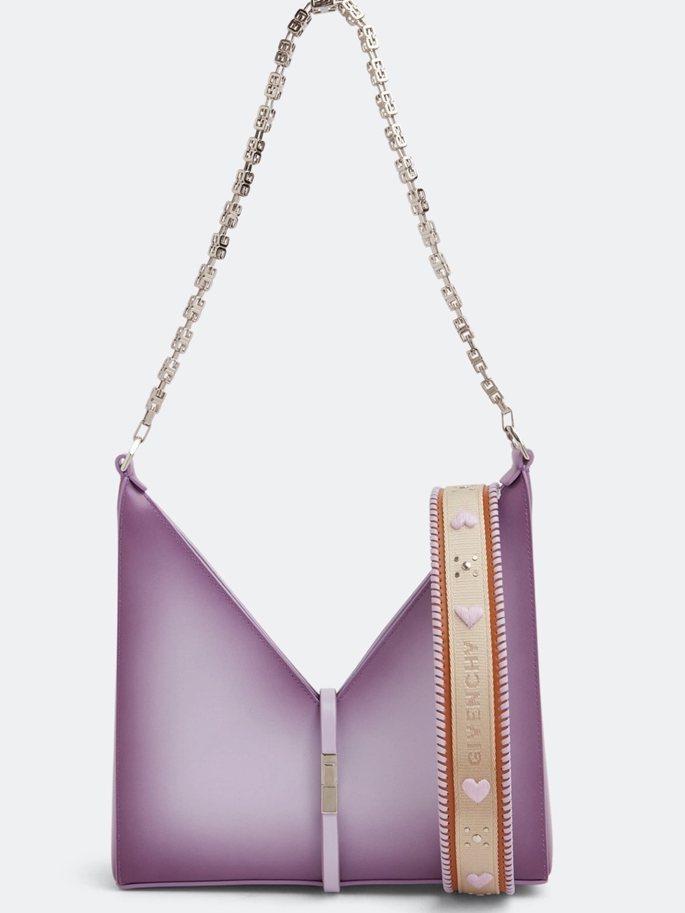 Givenchy Mauve Small Cut Out Bag - Picture 14 of 14